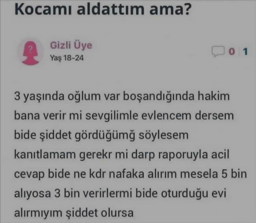 Oglum Kocami Aldattim